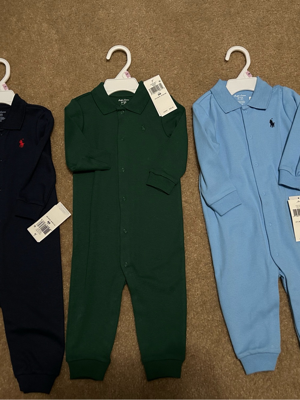 Polo Ralph Lauren
Baby Boys Cotton Classic Polo Coverall 4 jumpsuits (9 months) - Picture 5 of 8